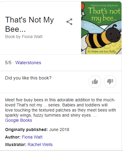 That's not my bee